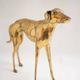 Brass dog