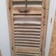 Set de 2 persiennes chêne 192x58