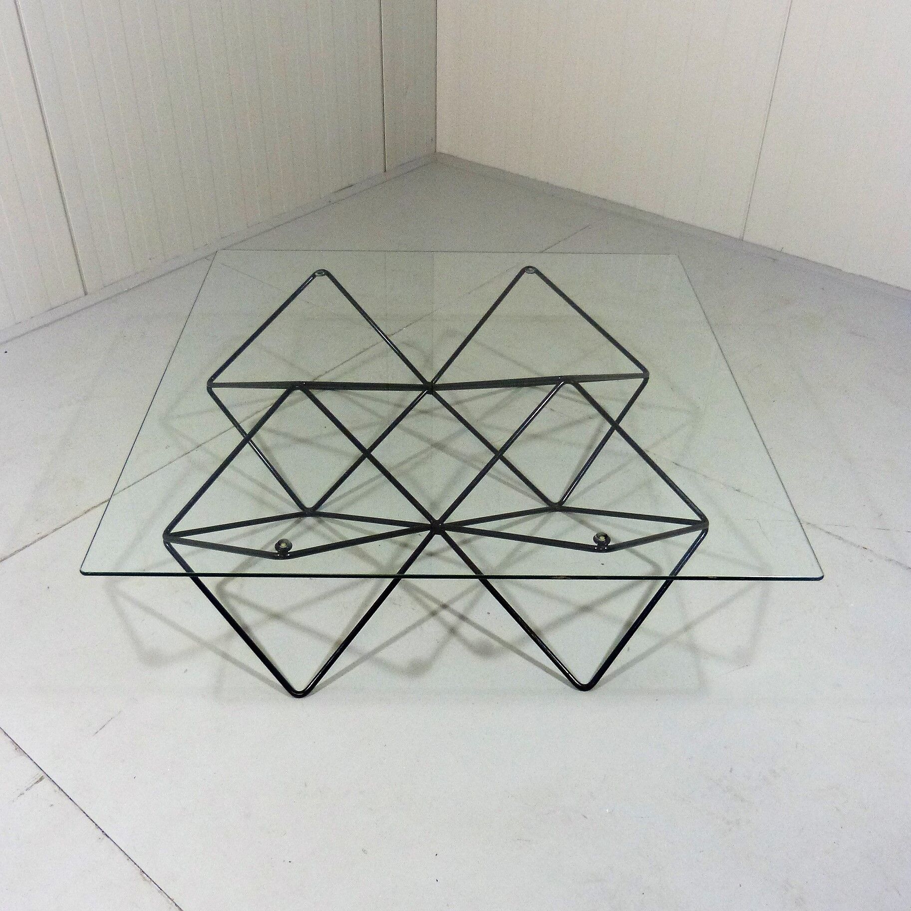 Table basse des années 1980