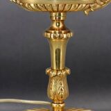 Bronze Gilt Bouillotte Lamp in Directoire Style "Lucien Gau"