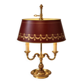 Lampe bouillotte Lucien Gau Paris en bronze doré