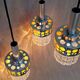 Waterfall pendant lamp by Raak Amsterdam, 1970s