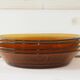 Lot of 4 vintage Duralex 70s hollow plates