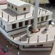 Bateau en bois " Tunis "