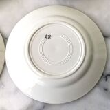 Set of 6 dessert plates Béarn Basque Country
