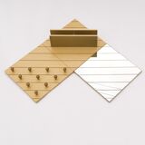 Ensemble modulaire vintage italien en bois circa 1970