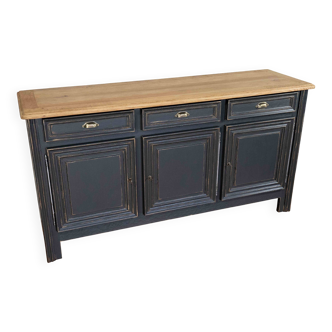 Enfilade chêne massif restauré