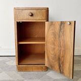 Art deco bedside table with drawer