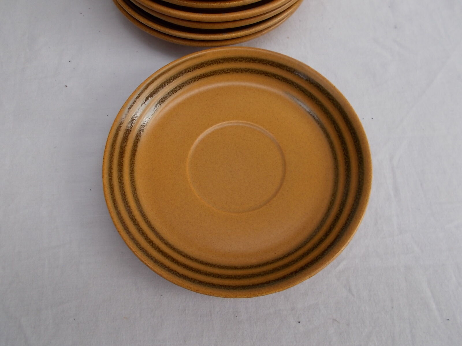 Lot 7 plates Sarreguemines Diam 18.5