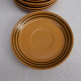 Lot 7 plates Sarreguemines Diam 18.5
