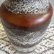 Mid Century Bay Ceramic Floor Vase, Large Vase 70-45, Fat Lava Ceramic, WGP
