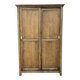 Oak wardrobe with sliding doors from the 1930s.
