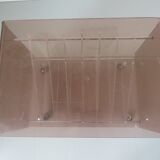 Table Hifi range vinylroche Bobois in 70s plexiglass