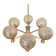 Mid-Century Brass Sputnik Chandelier, Germany, 1970s
