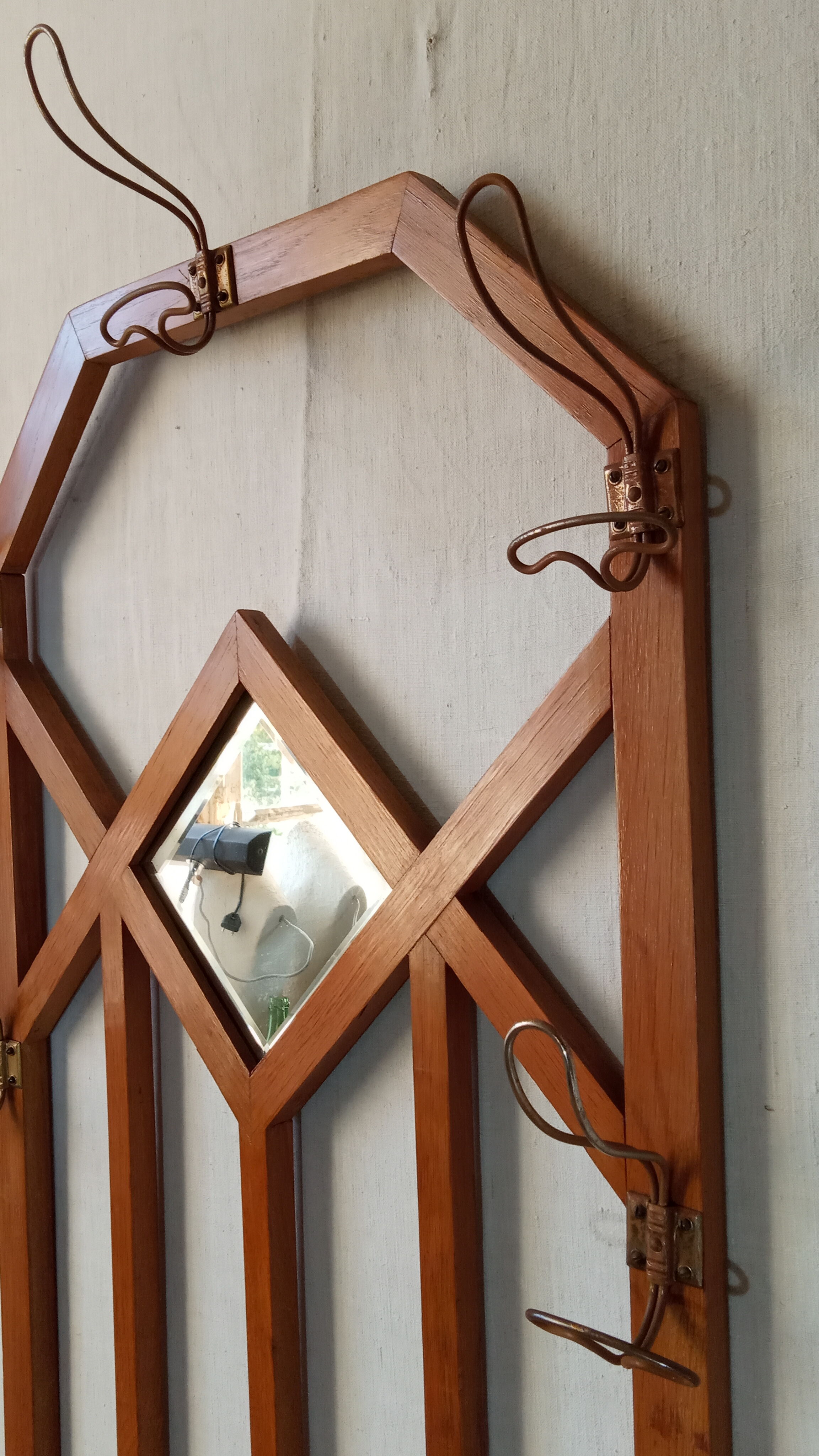 Oak coat rack, 1940