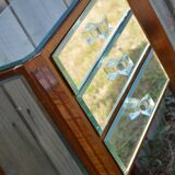 Bedside table art deco mirror
