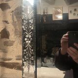 Venetian mirror 19th / 20th century Height 91 x 48.5 x 4 cm