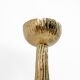 Hammered Brass Floor Lamp Torchère Style, Italy