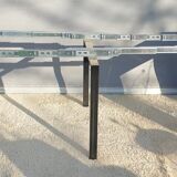 Table with extendable mechanism XXL black lacquer