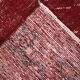3x11 Shade Of Wine Red Handmade Turkish Vintage Runner Rug