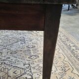 Antique 1900s rustic farmhouse coffee table two drawers