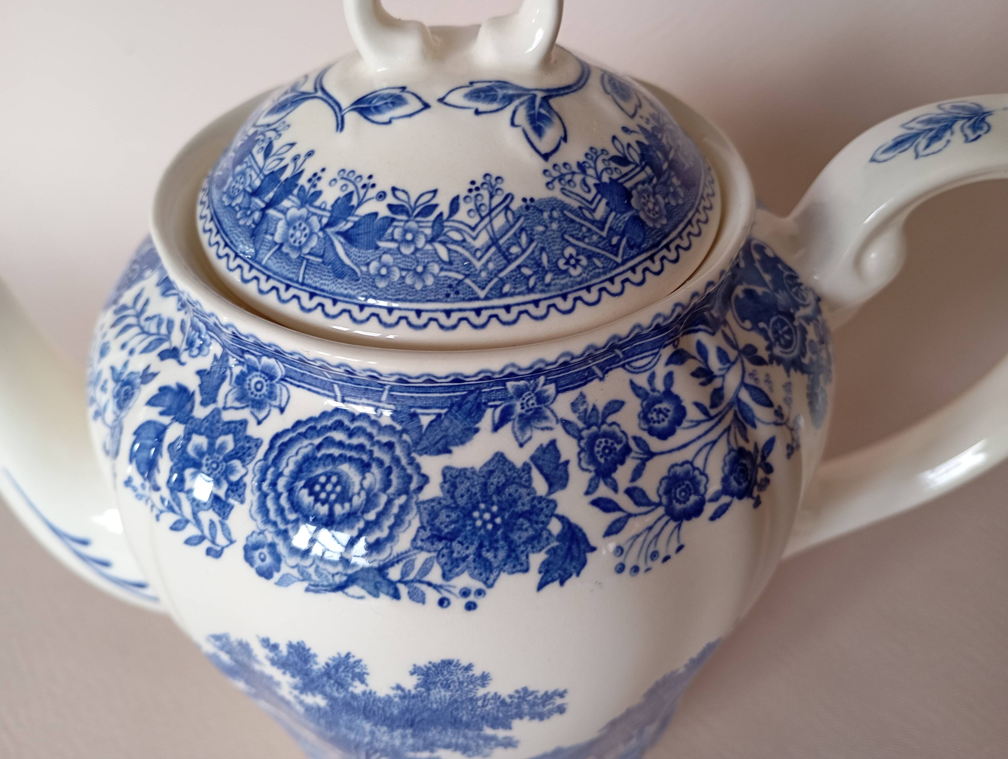 Verseuse 'Burgenland' bleu Villeroy & Boch