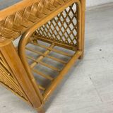 Rattan coffee table