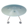 Nomos dining table by Norman Foster for Tecno, 1980s