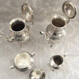 Tea & coffee service pieces jugendstil wmf 1910 art nouveau plaqué silver
