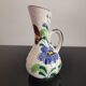 Vase with ceramic handle West Germany