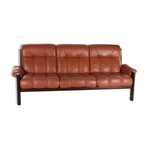 Canapé trois places vintage d’Ekornes par Stressless années 1970