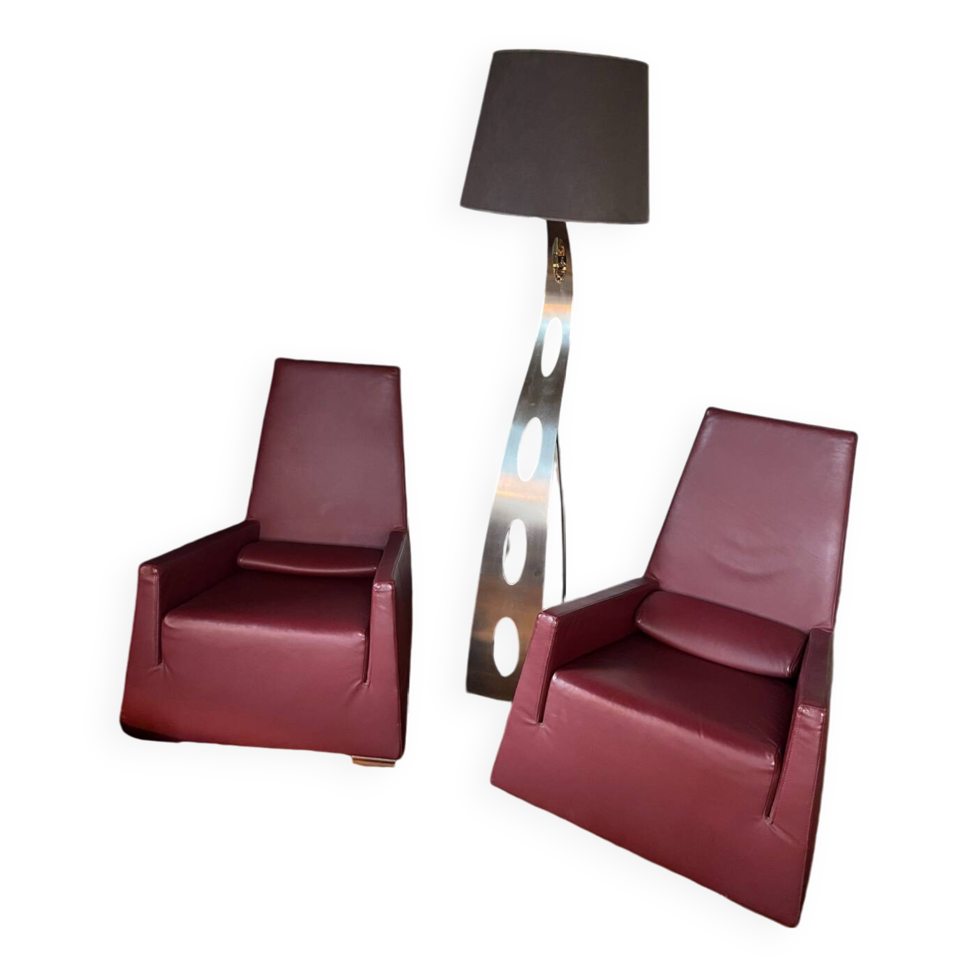 Pair of contemporary armchairs Jul