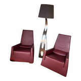 Pair of contemporary jul armchairs