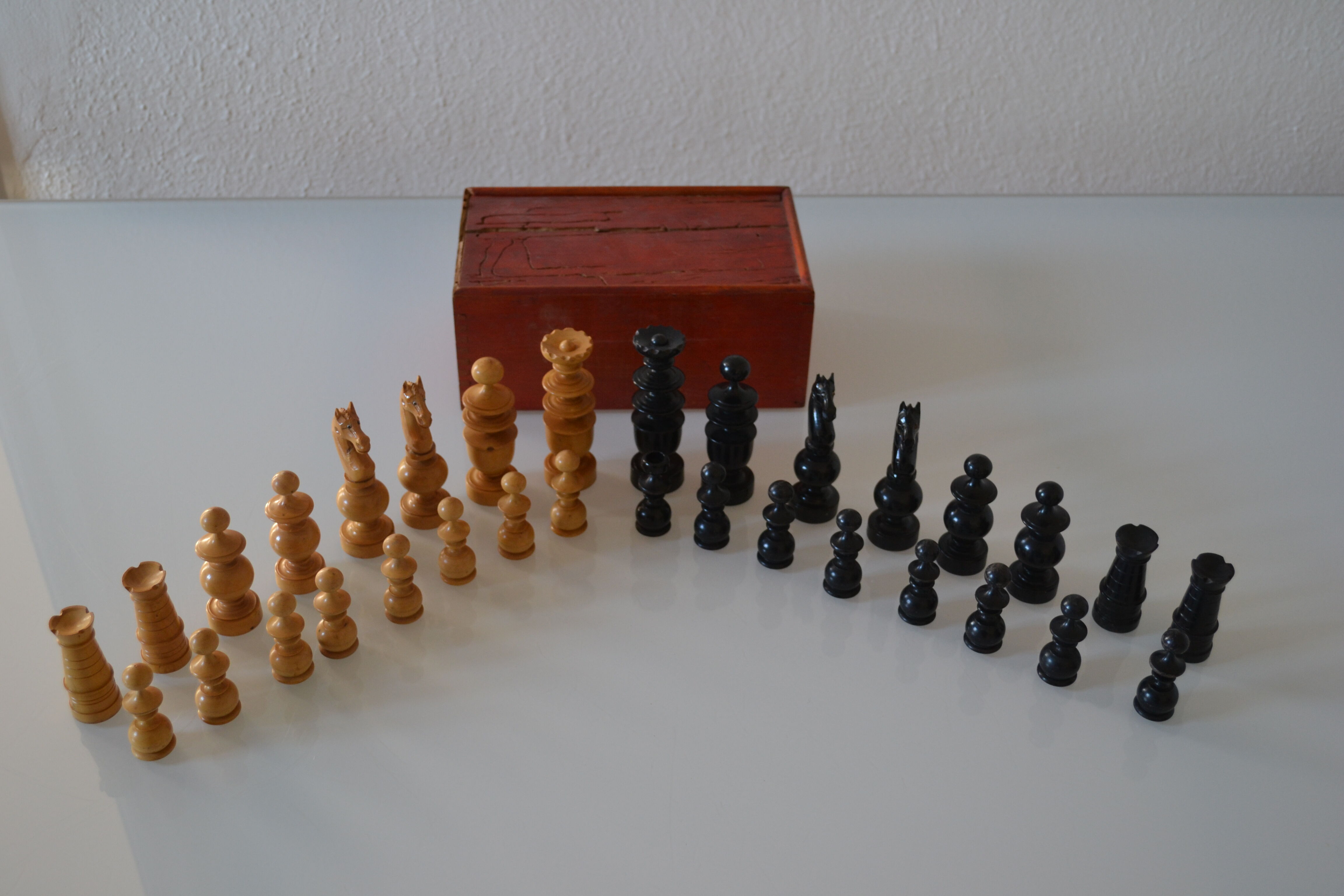 Vintage chess game