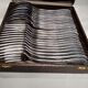 Silver metal housewife 1950