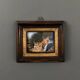 Hand-painted miniature Diane emerging from the bath after Boucher