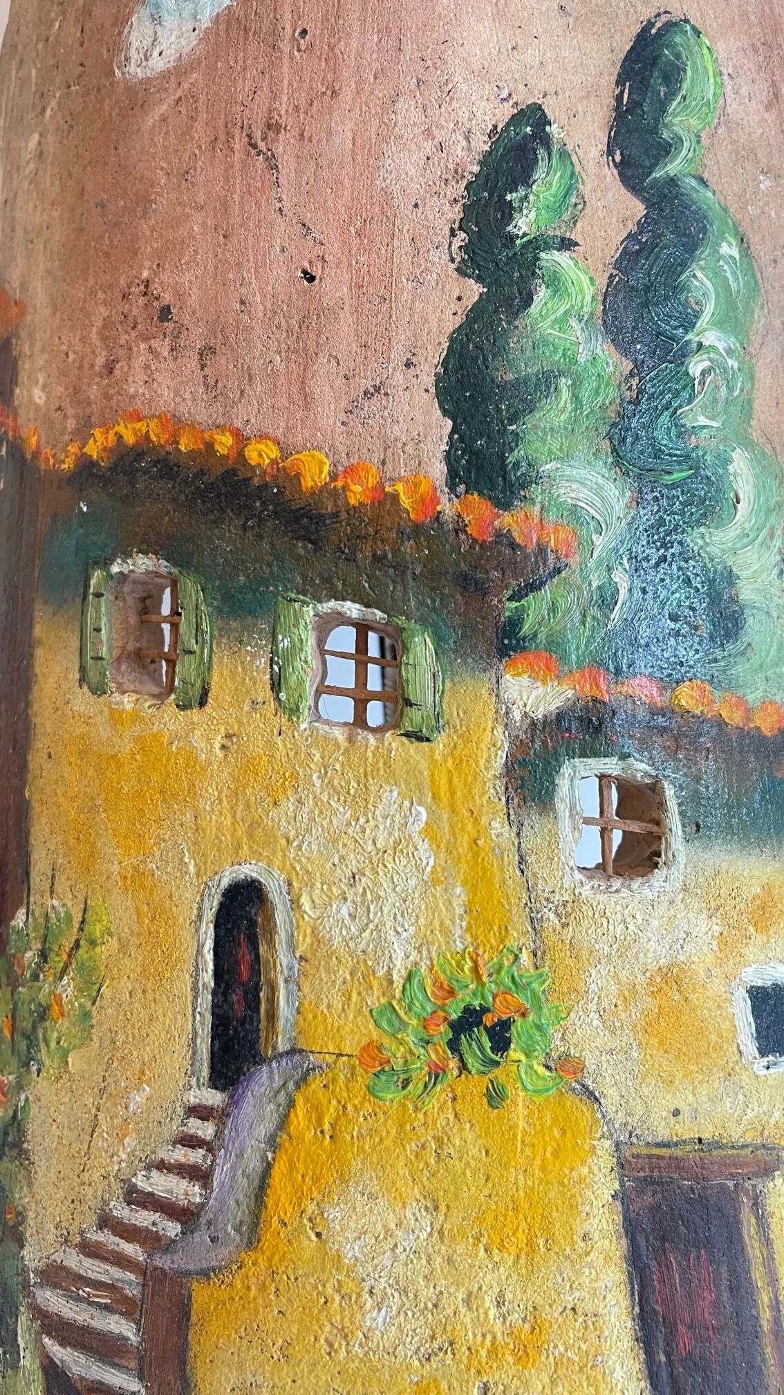 Vintage Provence-style wall light