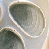 Six Salins oyster plates