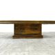 Table basse vintage en laiton par Rodolfo Dubarry, 1970