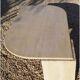 70s travertine eye coffee table