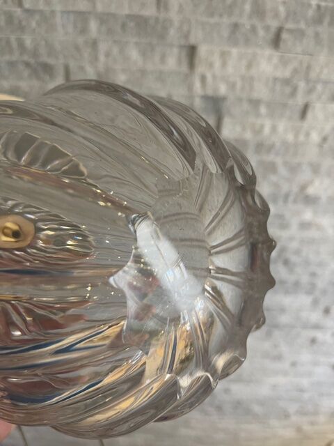 Vintage Daum crystal lamp 1970