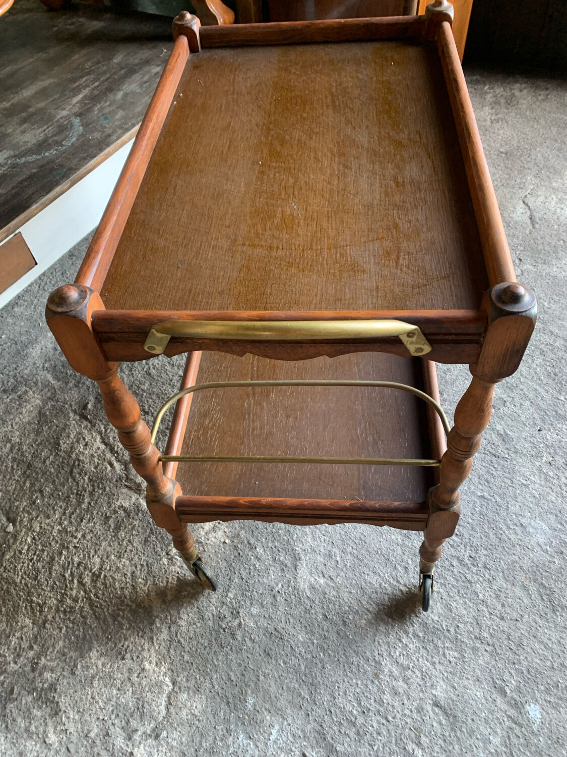 Rustic rolling dessert