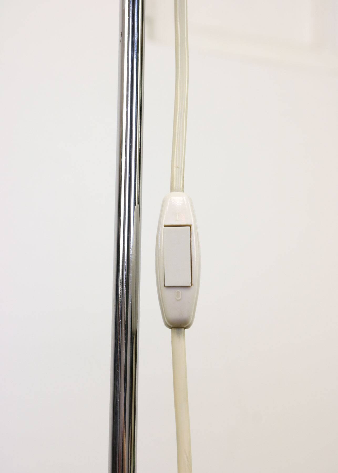 Space Age Yellow Medusa Floor Lamp by Luigi Massoni for Guzzini, 1970s