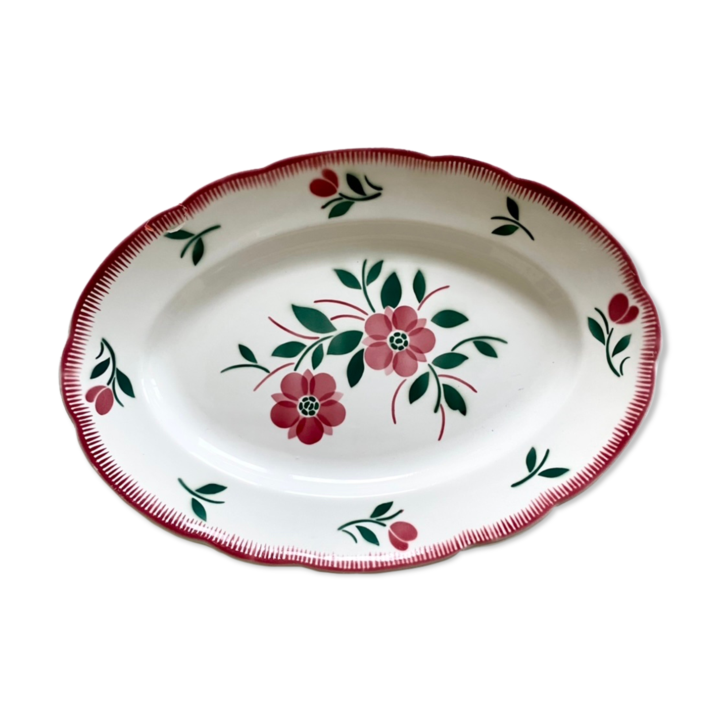 Flat oval badonviller