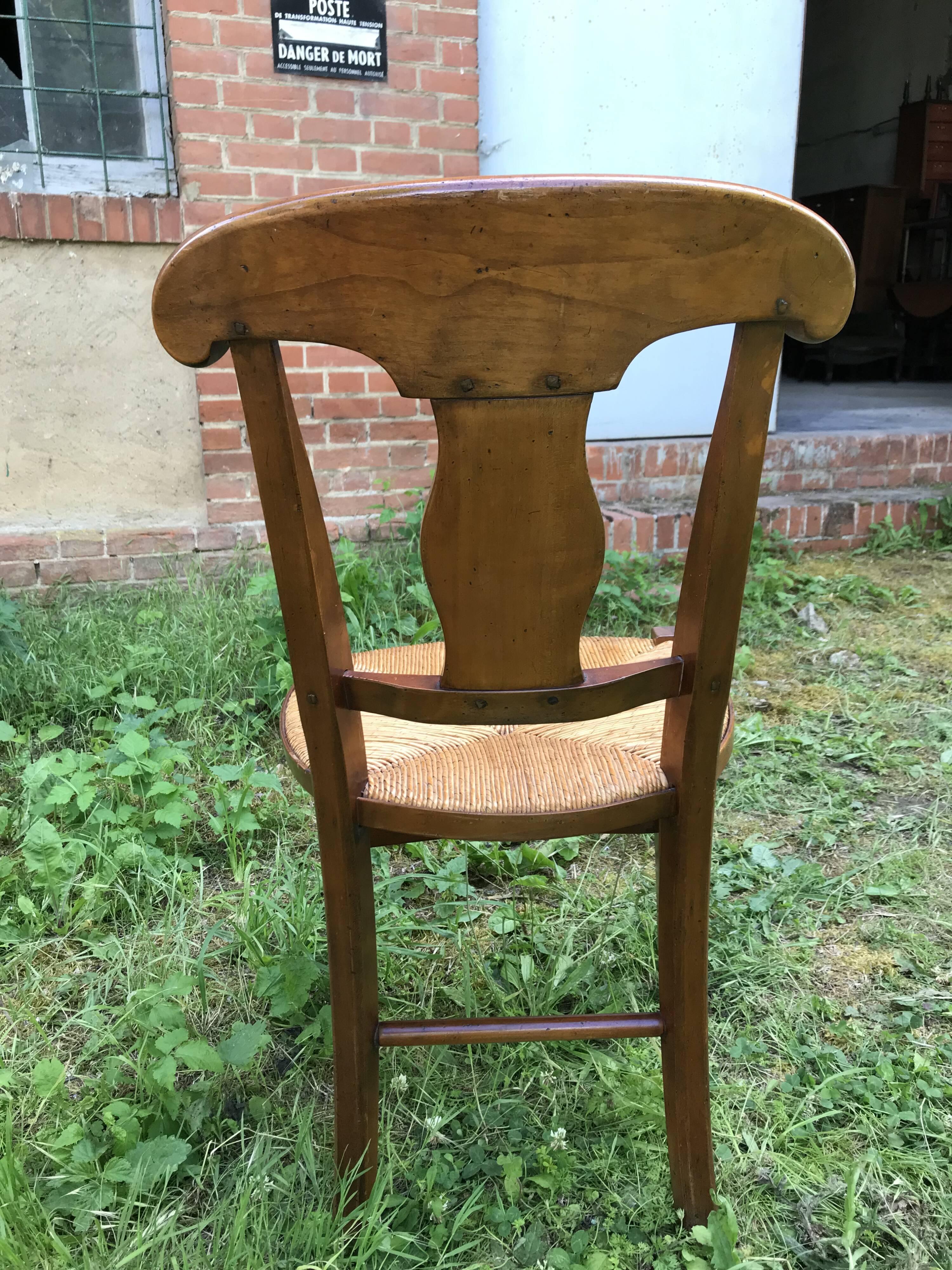 6 chairs mulched Louis Philippe