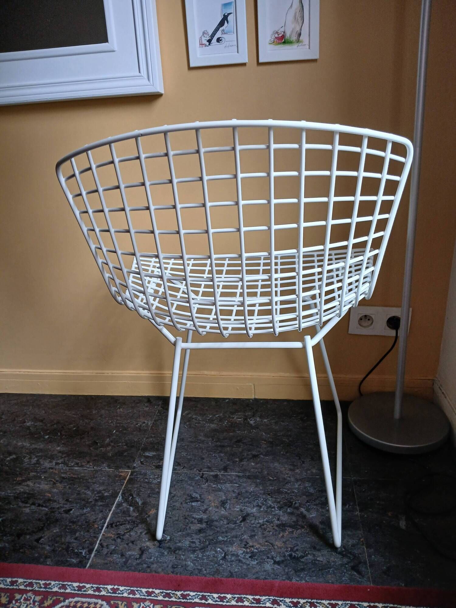 Bertoia chair published by knoll