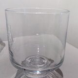 Set of 8 vintage crystal glasses
