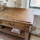 19th-century oak console table