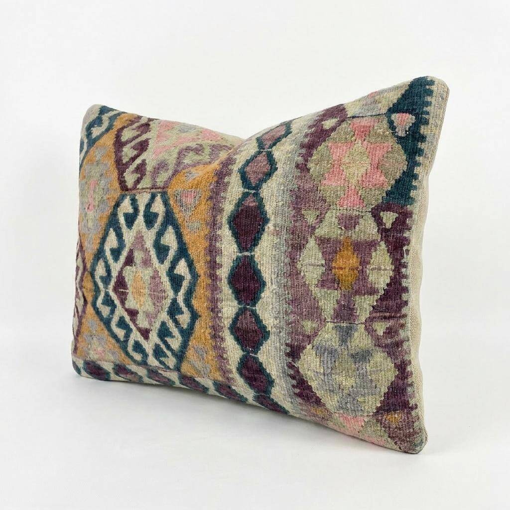 Housse de coussin kilim vintage 48x61 cm