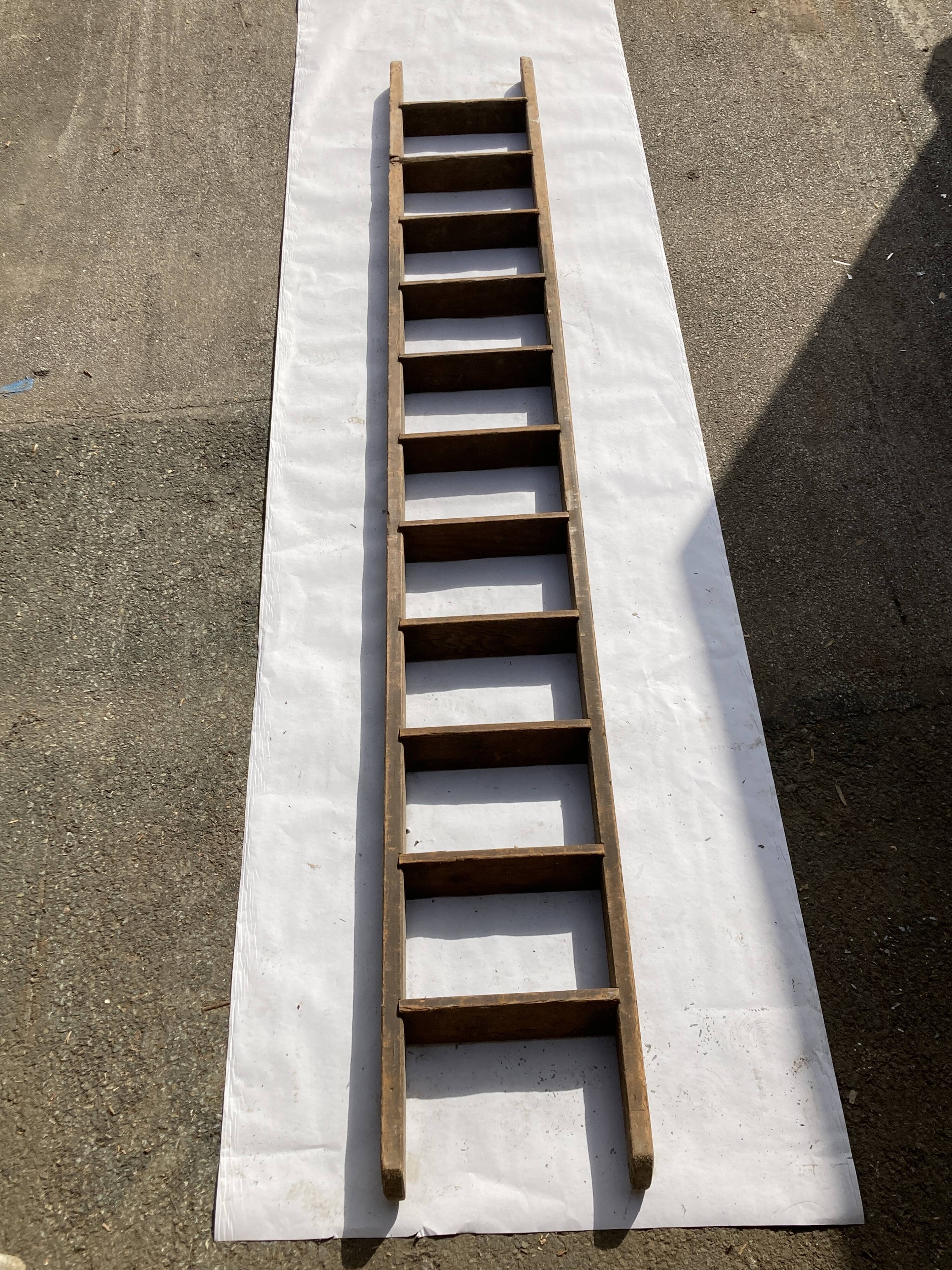 Former painter ladder wooden